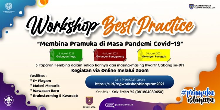 Pendaftaran Peserta Workshop Membina Pramuka di Masa Pandemi COVID-19