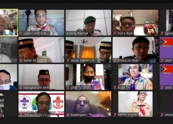 Hadiri 14th ASARC Meeting (Virtual), Kak GKR Mangkubumi Sampaikan Kiprah Pramuka dalam Pengabdian Masyarakat