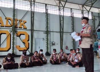 Saka Dirgantara Lanud Adisutjipto Yogyakarta Ikuti Air Scout Camp 2021 di Lanud Suryadarma Kalijati
