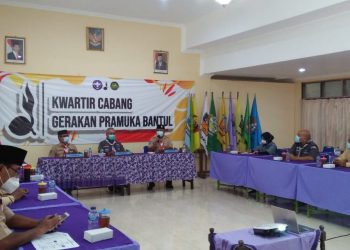 Monitoring Pelaksanaan Duta Perubahan Perilaku, Kwarnas Lakukan Kunjungan Kerja ke Kwarcab Bantul