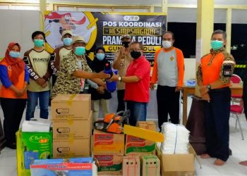 Kwarda DIY Sampaikan Paket Bantuan kepada Kwarcab Gunungkidul