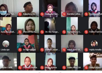 Seleksi Anggota Baru Saka Kalpataru Cabang Sleman tahun 2021 Diselenggarakan Secara Virtual