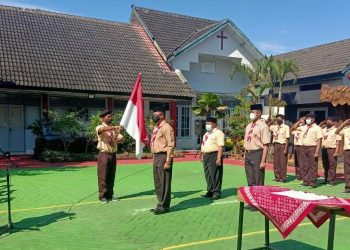 Ketua Kwarcab Sleman Lantik Majelis Pembimbing dan Pengurus Gudep Khusus Lapas IIB Sleman