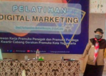DKC Kota Yogyakarta Gelar Pelatihan Digital Marketing untuk Pramuka Penegak dan Pandega