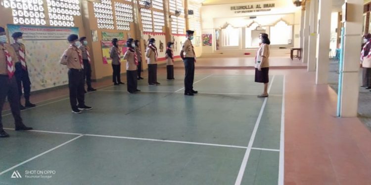Kwartir Ranting Seyegan Aktifkan Pos Karya Bakti Lebaran 2021 Sampai 14 Mei Mendatang