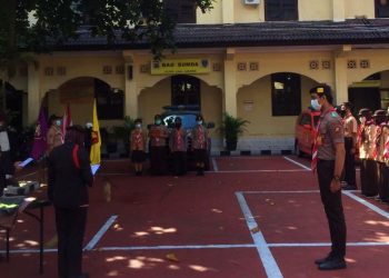 Usai Prosesi Penerimaan, Tamu Saka Bhayangkara Kwarcab Kota Yogyakarta Mendapatkan Materi Adat Saka