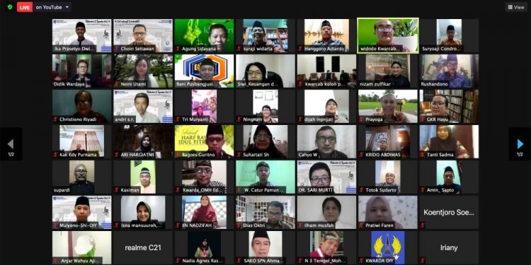 Kwarda DIY Selenggarakan Silaturahmi dan Syawalan secara Daring