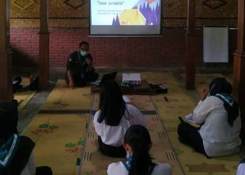 PusbangJusinfo Kwarda DIY Sampaikan Materi Jurnalistik dalam Dianpinsat yang Digelar Kwarcab Sleman