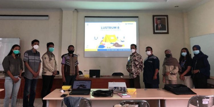 Jelang Lustrum VIII, Pramuka UGM Audiensi ke Kwarcab Kota Yogyakarta