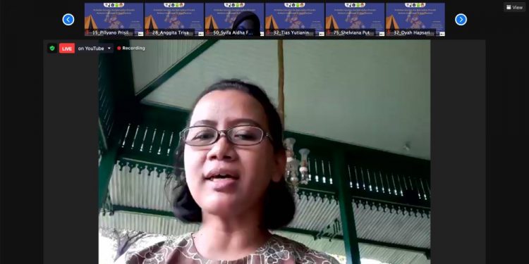 Beri Sambutan dalam Webinar Pramuka Poltekkes Jogja, Kak GKR Mangkubumi Ajak Peserta Menjadi Duta Perubahan Perilaku