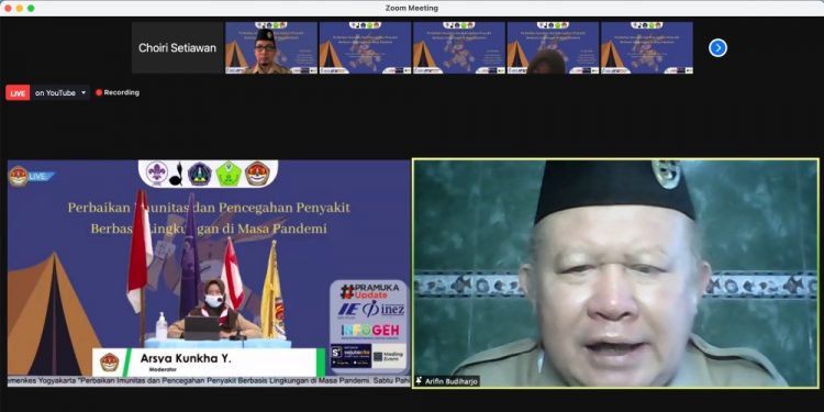 Kak Arifin Budiharjo : Pramuka Harus Responsif, Kreatif, dan Fleksibel dalam Kondisi Pandemi Ini