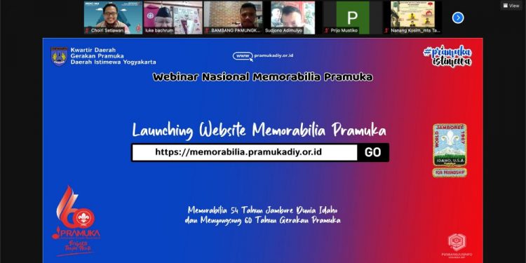 PusbangJusinfo Kwarda DIY Luncurkan Media Khusus untuk Memorabilia Pramuka