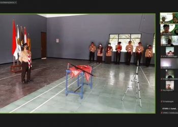 Penerimaan Tamu Ambalan SMK Negeri 1 Seyegan Tahun 2021 Diselenggarakan Secara Virtual