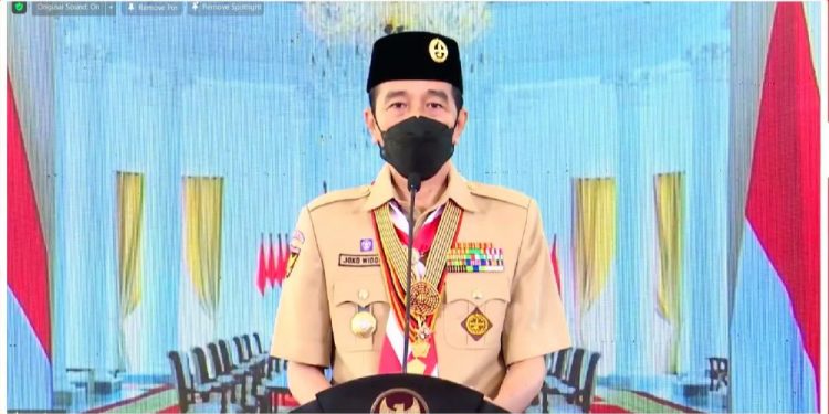 Inilah Arahan Ka Mabinas dalam Upacara Peringatan Hari Pramuka ke-60 untuk Seluruh Anggota Pramuka
