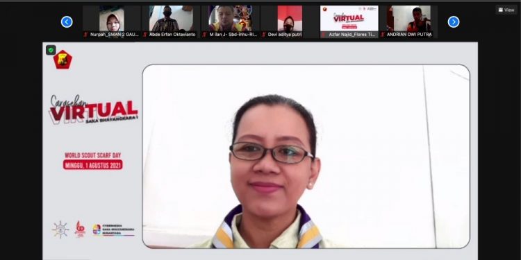 Kak GKR Mangkubumi Membuka Sarasehan Virtual Saka Bhayangkara