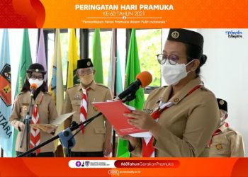 Sambutan Ka Kwarda DIY pada Peringatan Hari Pramuka ke-60