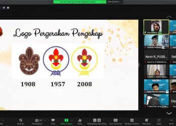 Pramuka SMA Negeri 1 Sleman Hadirkan Pengakap Malaysia dalam Sharing Information with Online Talkshow