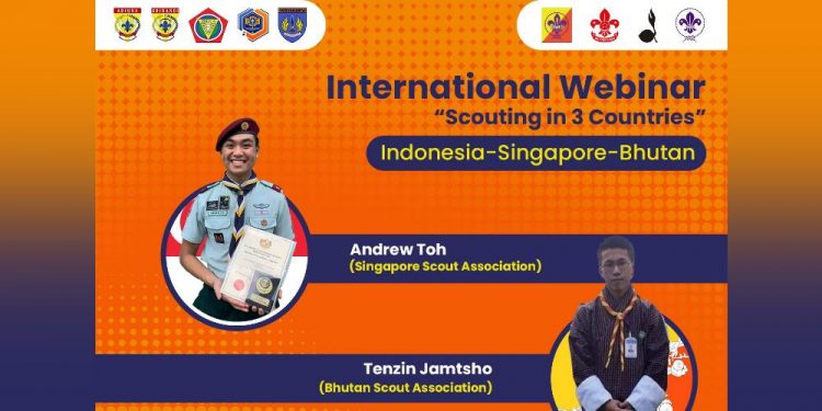 Ikuti ! Webinar Internasional : Scouting in 3 Countries (Indonesia-Singapore-Bhutan), 1 Oktober 2021
