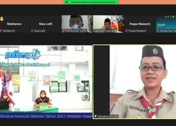 Ratusan Peserta Ikuti Webinar Nasional Kembara IV Kwarcab Sleman