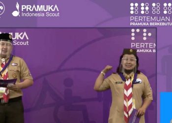 Malam Kebudayaan Pertama Pertemuan Nasional Pramuka Berkebutuhan Khusus 2021 Suguhkan Penampilan dari 8 Kontingen