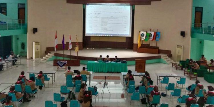 Pramuka Poltekkes Kemenkes Yogyakarta Selenggarakan Musdega Secara Kombinasi Daring dan Luring