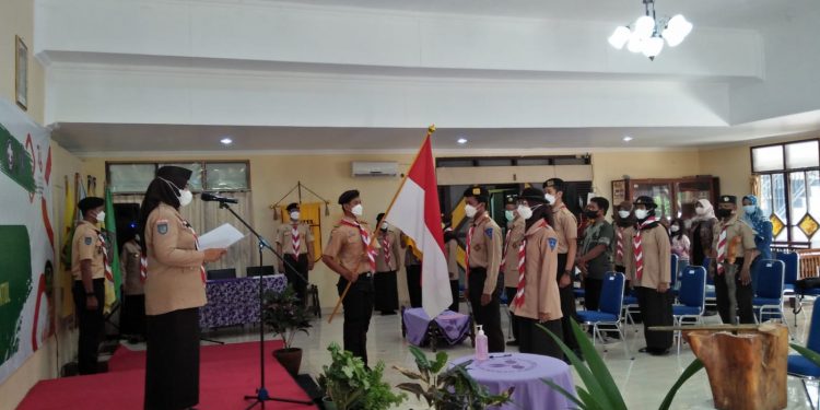 Kak Emi Masruroh Lantik DKC Bantul Masa Bakti 2021-2026