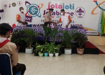 JOTA-JOTI 2021 Kwarcab Bantul Ditutup, Kegiatan Terlaksana Efektif dan Tetap Menjaga Protokol Kesehatan