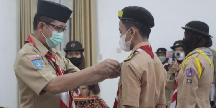 JOTA – JOTI 2021 Kwarcab Sleman Ditutup, Peserta Diharapkan Bisa Mengembangkan Diri Lebih Baik Lagi