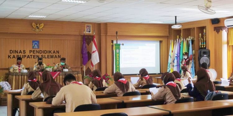 Anggota Pramuka Peserta Barata XXXVI Kwarcab Sleman akan Tempuh Jalur Jejak Manis Bumi Sembada