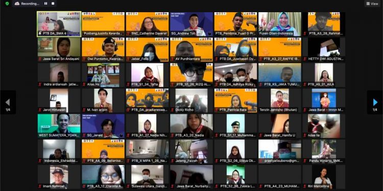 Seru, Pramuka Indonesia-Singapura-Bhutan Berbagi Materi Kepramukaan secara Virtual