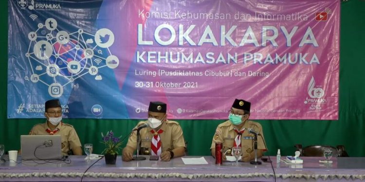 Inilah 3 Rekomendasi Utama Lokakarya Kehumasan Pramuka 2021