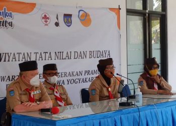 Buka Pelatihan Pawiyatan Tata Nilai dan Budaya, Kak Warsih : Pramuka Harus Menjadi Pelopor Pelestarian dan Pengembangan Budaya