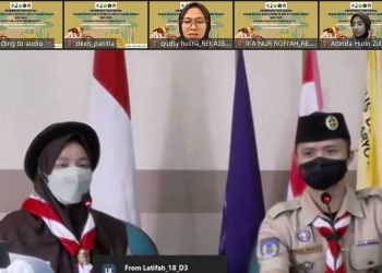 Nyaris Seribu Peserta Ikuti Penerimaan Tamu Racana Pramuka Pangkalan Poltekkes Kemenkes Yogyakarta