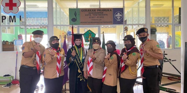 Adat Prosesi Wisuda di Pramuka UMY sebagai Bentuk Apresiasi dan Menjadi Penyemangat Bagi Anggota