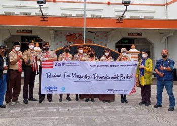 Tim Kwarda DIY Lakukan Kunjungan Silaturahim dan Monitoring Pos Karya Bakti Nataru di Titik Nol Kilometer