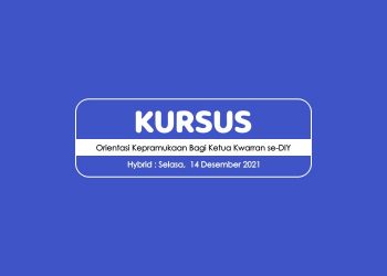 Diselenggarakan secara Hybrid, Inilah Jadwal Kegiatan Kursus Orientasi Kepramukaan bagi Ka Kwarran se-DIY Tahun 2021