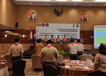 Kak Chairul Huda Buka Lokakarya Nasional Gerakan Pramuka Peraturan Penyelenggaraan Pramuka PraSiaga dan Sosialisasi Jukran
