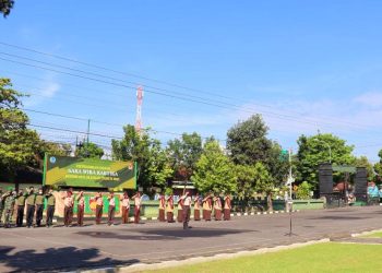 Diklatsar Saka Wira Kartika Kodim 0732/Sleman Angkatan VII Dibuka, Peserta Diimbau Gelorakan Semangat Perjuangan