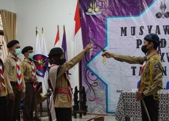 Racana Sunan Kalijaga dan Nyi Ageng Serang Pramuka UIN Yogyakarta Selenggarakan Musyawarah Pandega Tahun 2021