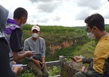 Edukasi Protokol Kesehatan di Lima Kawasan Wisata Menjadi Fokus Giat Karya Bakti Nataru Anggota Saka Pariwisata Gunungkidul