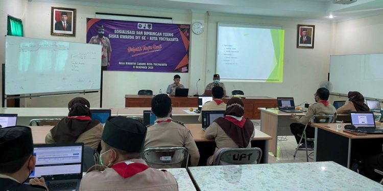 Bimtek SISKA, Kwarcab Kota Yogyakarta Siapkan Admin Data untuk Tingkat Ranting dan Gugus Depan