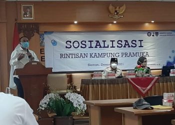Kwarda DIY Selenggarakan Sosialisasi Rintisan Kampung Pramuka di Kwarcab Sleman