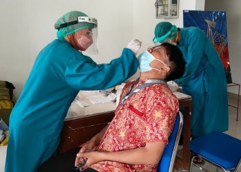 Jalani Swab Antigen, Sangker Barata XXXVI Kwarcab Sleman Dinyatakan Negatif COVID-19