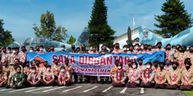 Saka Dirgantara Lanud Adisutjipto Yogyakarta Gelar Aero Camp Management 2022