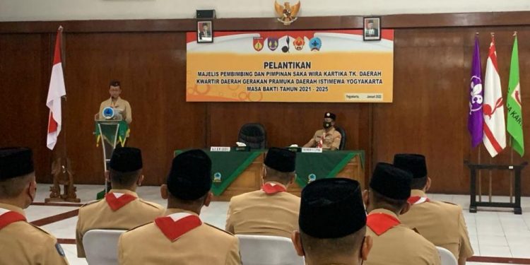 Lantik Mabisaka dan Pinsaka Wira Kartika Tingkat Daerah, Kak GKR Mangkubumi Berpesan Agar Kegiatan Bisa Lebih Aktif dan Kreatif