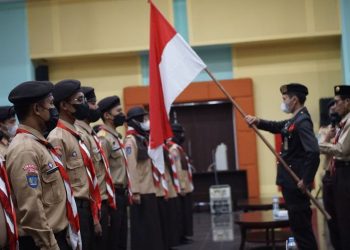 Dewan Racana Pramuka UIN Sunan Kalijaga Resmi Dilantik, Pembina Sampaikan Selamat Mengemban Amanah