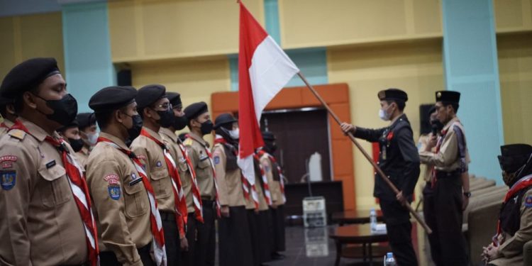 Dewan Racana Pramuka UIN Sunan Kalijaga Resmi Dilantik, Pembina Sampaikan Selamat Mengemban Amanah