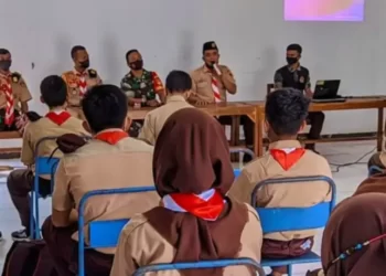 Sosialisasi Saka Wira Kartika Ranting Girisubo Diikuti Perwakilan 4 Gugusdepan