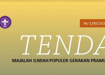 Akhir Tahun 2021, Puslitbang Kwarnas Luncurkan Tenda, Majalah Ilmiah Populer Gerakan Pramuka