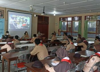 Kwartir Ranting Seyegan Laksanakan Sosialisasi Saka Bakti Husada
